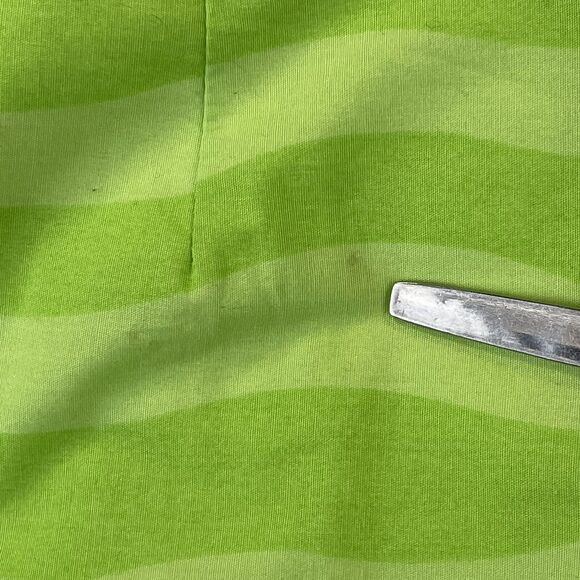 Lilly Pulitzer Skirt 0P Beachy Seashell Crab Print A-Line Skirt Green Blue VTG - Picture 4 of 11